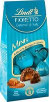 Lindt FIORETTO Minis šokolado maišelis Karamelė ir druska | 115 g maišelis | Maži šokoladiniai saldainiai su karamelės ir druskos įdaru, įvynioti į pieno šokoladą | Šokoladinė dovana | Šokoladinė dovana