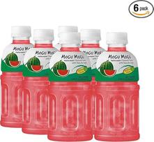 Mogu Mogu Mogu Wassermelonenaromatisiertes Getränk mit Nata de Coco - 6 x 320 ml