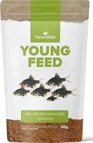 NatureHolic YoungFeed minkštos granulės I Akvariumas | Akvariumo maistas dekoratyvinėms žuvims I sveikam augimui I su vertingais priedais I Švelni gamyba I Pagaminta Vokietijoje I 50 ml