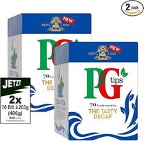 PG Tips The Tasty Decaf 2 x 70 maišelių po 203 g (406 g) juodosios arbatos be kofeino