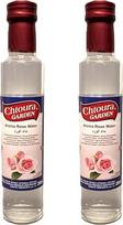 Rytų rožių vanduo 2 x 250 ml stiklinis buteliukas - idealiai tinka kepimui ir virimui - gėlių vanduo saldiems patiekalams, kepiniams ir gėrimams aromatizuoti + "Ben's Garden" užrašų rinkinys