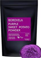 Violetiniai saldžiųjų bulvių milteliai Natūralūs violetiniai maisto dažai desertuose, kepiniuose, kokteiliuose, mišiniuose, natūraliose sudedamosiose dalyse 100 g