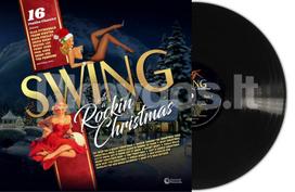 Vinilinė plokštelė LP VARIOUS ARTISTS „Swing Into A Rockin Christmas“ (Black Vinyl) (LP)