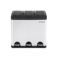 Atliekų rūšiavimo dėžė Songmics 54 l (3 x 18 l)