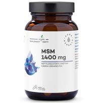 Aura Herbals MSM 1400 mg, Organinė siera – 60 kapsulių
