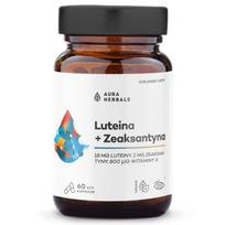 Aura Herbals Luteinas + zeaksantinas + vitaminas A – 60 kapsulių