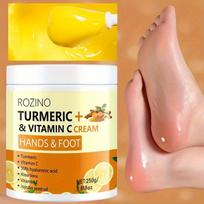 ROZINO ciberžolės ir vitamino C rankų ir pėdų kremas.