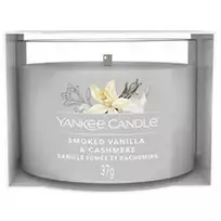 Kvapioji žvakė Yankee Candle Smoked Vanilla & Cashmere, 37 g