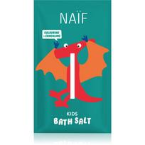 Naif Kids Bath Salt spalvota vonios druska vaikams 40 g