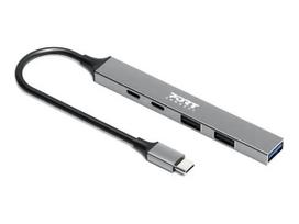 PORT CONNECT | USB-C Hub with 4 USB ports, 1X USB-C, KAPPOR900163