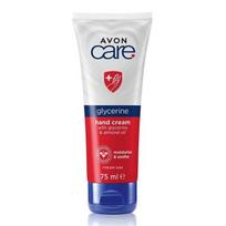 Glicerino rankų kremas sausai odai Avon Care, 75 ml