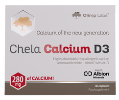 OLIMP LABS Calcium D3 kapsulės, 30 vnt.