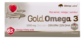 OLIMP LABS Gold Omega 3 kapsulės, 60 vnt.