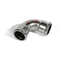 Presuojama cinkuoto plieno alkūnė RM Steelpress, vidus/vidus, Ø88.9, 90°