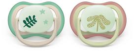 PHILIPS AVENT čiulptukai ULTRA AIR NIGHT, 6-18 mėn., 2 vnt., SCF376/31