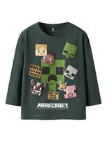 NAME IT MINECRAFT marškinėliai, 13249602-395551 110 cm