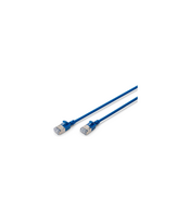 Digitus CAT 6A F-FTP Slim Patch Cable, 0.5 m | DK-1632-A-005S-B | Blue