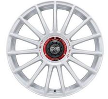 OZ RACING Superturismo Evoluzione WRC Race White Red Lettering R20 5x112.00 ET30 CB79.00 J8.5