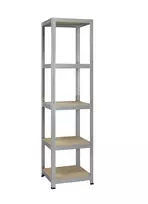 Sandėliavimo lentyna Strong Cube 45, 176 x 45 x 45, 5 lentynos, lentynos apkrova 175 kg