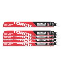 48475562 MILWAUKEE THE TORCH™ NITRUS CARBIDE™ TIESINIO PJŪKLO PJŪKLELIAI (230 MM, 5 VNT.)