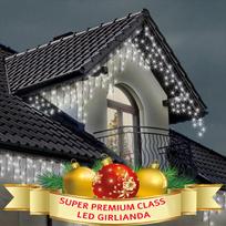         LED 120 girlianda varvekliai 6 m BLYKSTĖ SPC        