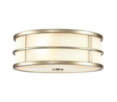 Feiss FE-FUSION-F-PNBR - Lubinis šviestuvas FUSION 3xE27/40W/230V, skersmuo 34,3 cm, auksinis