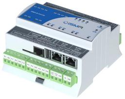 Laisvai programuojamas Sedona valdiklis iSMA-B-AAC20,  8UI, 4DI, 4DO, 4/6 AO, 1x1wire,1xRS485, 1xUSB, 2x IP be ekrano
