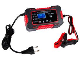 Švino akumuliatorių įkroviklis 12V 6A, LCD
