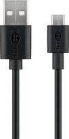 Goobay | Micro USB charging and sync cable | 46800 | USB-A to micro-USB USB 2.0 micro male (type B)