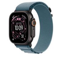 49mm Light Blue Alpine Loop - Large - Black Titanium Finish - MG9M4ZM/A