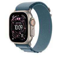 49mm Light Blue Alpine Loop - Large - Natural Titanium Finish - MFTK4ZM/A