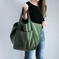 Vintage Soft PU Leather Tote Bag for Women New Large Capacity Shoulder Bag Luxury Handle Bags Splicing Hobo Bags Purse KTY 28*28*40cm juoda