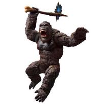 Figūrėlė Godzilla prieš Kongą - Kongas - SH MonsterArts - 16cm - Sąnariinė - Priedai juoda