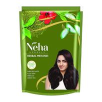 Neha Žolelių Mehendi Milteliai Natūrali Chna Plaukams Švelnus Blizgesys Ir Natūrali Spalva 55 g x 6 Vnt. Pakuotė Maitinanti Ilgai Išlaikanti Mehndi