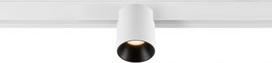 FIXT-IT!, 48V, DALI, Round, Surface mounted track, Spot, 2700K, 6.6 W, 36°, White/Black 1008957 | 4024163303712