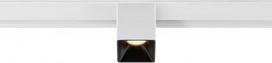 FIXT-IT!, 48V, DALI, Square, Surface mounted track, Spot, 2700K, 6.6 W, 36°, White/Black 1008981 | 4024163303477