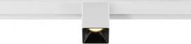 FIXT-IT!, 48V, DALI, Square, Surface mounted track, Spot, 3000K, 6.6 W, 36°, White/Black 1008985 | 4024163303439