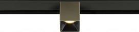 FIXT-IT!, 48V, DALI, Square, Surface mounted track, Spot, 2000-3000K, 7.4 W, 36°, Bronze/Black 1008992 | 4024163303361