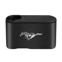 Naujas pakabinamas automobilio šiukšliadėžė Automobilio emblema Šiukšlių dėžės priedai Ford Focus Mk2 Mk3 Fiesta Ranger Mondeo S-MAX Kuga Mustang ford