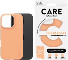 PanzerGlass CARE Fashionable Case Peachy til iPhone 16 Pro Fersken