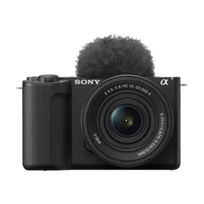 Sony Mirrorless Vlog Camera | ZV-E10M2KB ZV-E10 II and 16-50mm Lens Kit | Mirrorless Camera body | 27 MP | ISO sensitivity (max) 102400 | Display diagonal 3 " | Video recording | Wi-Fi | Fast Hybrid AF | Magnification 2 x | APS-C type (23.3 x 15.5 mm), Exmor R CMOS sensor | Black