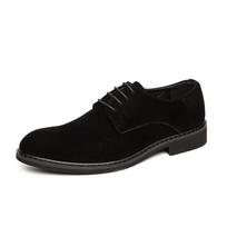 Verslo bateliai vyriški raišteliais minkštais šonais odiniai batai vyriški darbo odiniai batai pavasario ir rudens korėjietiška versija smailūs laisvalaikio vyriški batai 38 juoda