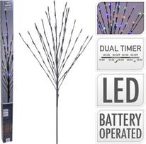 Kalėdinis medis su LED lemputėmis 110cm