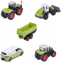 Mašinėlių rinkinys Majorette Claas Farm, 5 vnt.