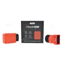 Xtruck X003 Sunkvežimio OBD skeneris su 9 kontaktų ir 16 kontaktų sąsaja, suderinamas su Android/iOS, skirtas Volvo Cummins Scania