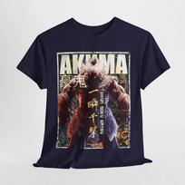 Akuma Street Fighter 6 Žaidėjo Marškinėliai, Vaizdo Žaidimų Unisex Sunkaus Medvilnės T-marškinėliai 2XL