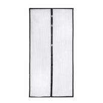 Magnetinis tinklelis nuo uodų langui, durų užuolaida, tinklelis nuo vabzdžių, tinklelis nuo uodų, užuolaidos, nematomas tinklelis, apsauginiai uždengimai, namai 80x210cm juoda