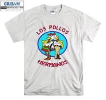 Los Pollos Hermanos Breaking Bad Marškinėliai Marškinėliai Vyrams Moterims Unisex Marškinėliai 2757 S