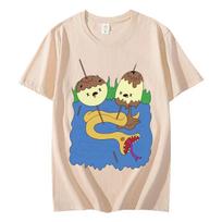 NAJAS Princess Bubblegum Roko T-shirt Nuotykių Laikas Animacinis Trumpomis Rankovėmis ir Moteriškas Harajuku Y2k Mados Vasaros XS balta