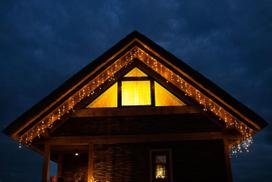 Šviečianti girlianda 200 LED 8 m